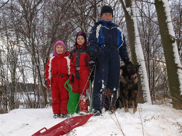 Eliška, Lenka, Petr a Max