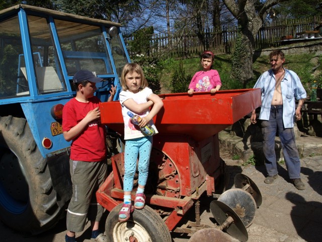 sázení brambor